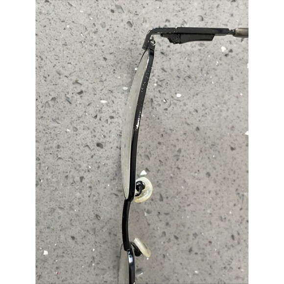 Hart Schaffner Marx Eyeglasses Frames ONLY T-125 Black Slate 54-16-135 rectangle - Picture 4 of 15